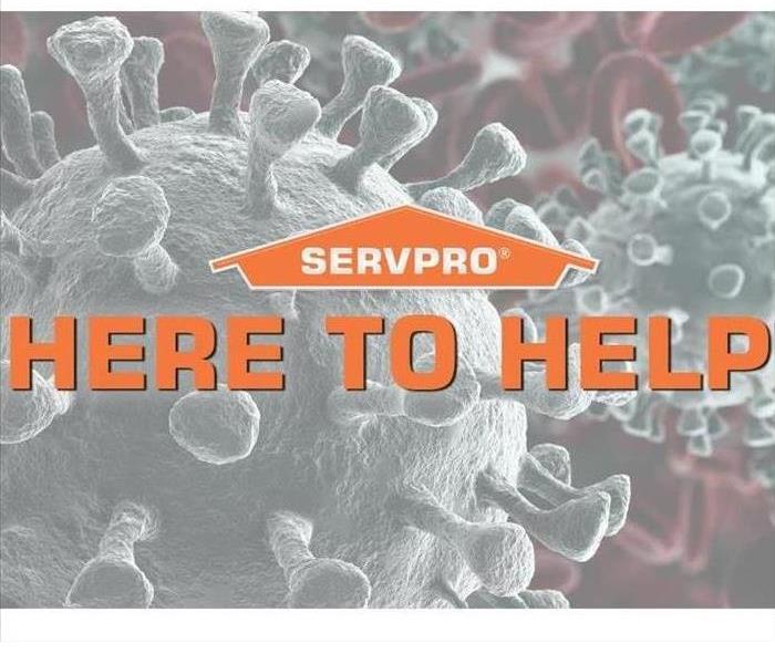 Why Choose Servpro to Clean Your Office or Home? Closeup image of virus.