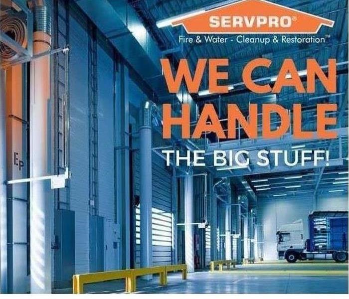 Servpro ready to Handle the Work