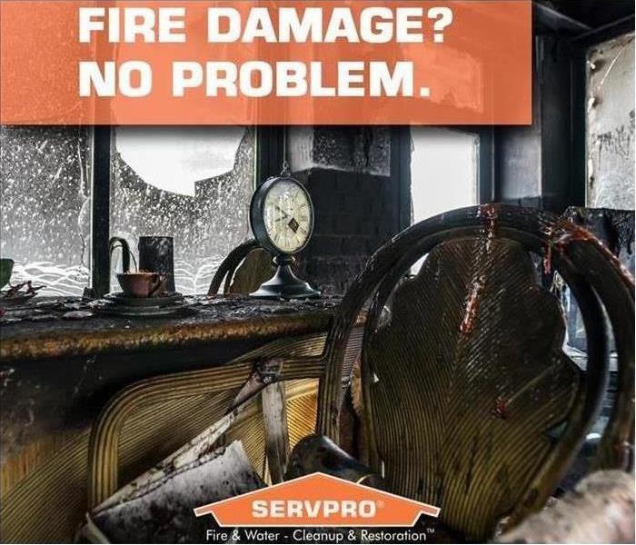 Fire Restoration Services - Let the Experts at SERVPRO Restore Your Fire Damaged House!